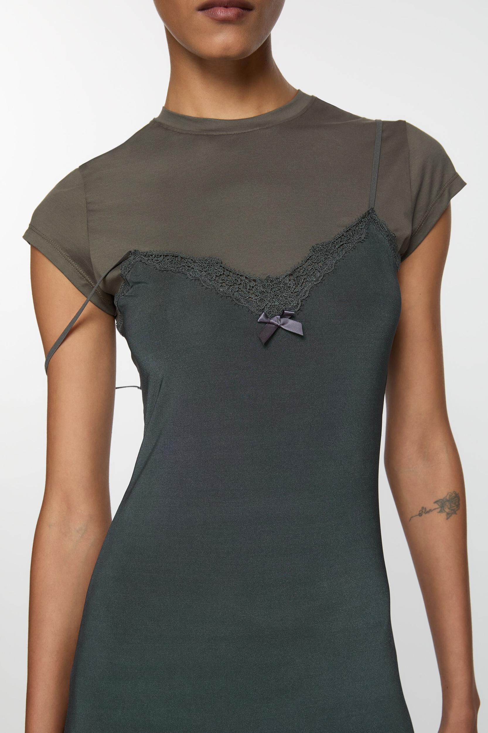 Layered jersey dress Product Image