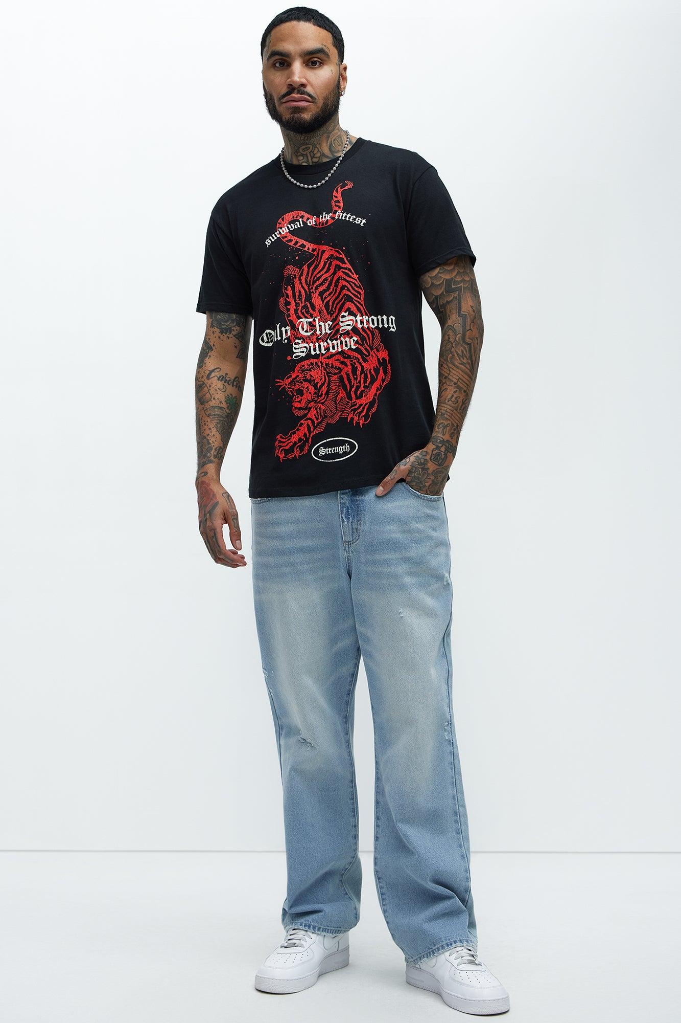 The Strong Survive Short Sleeve Tee - Black Product Image