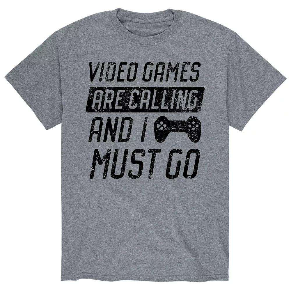 Men's Video Games Are Calling Tee,  Product Image