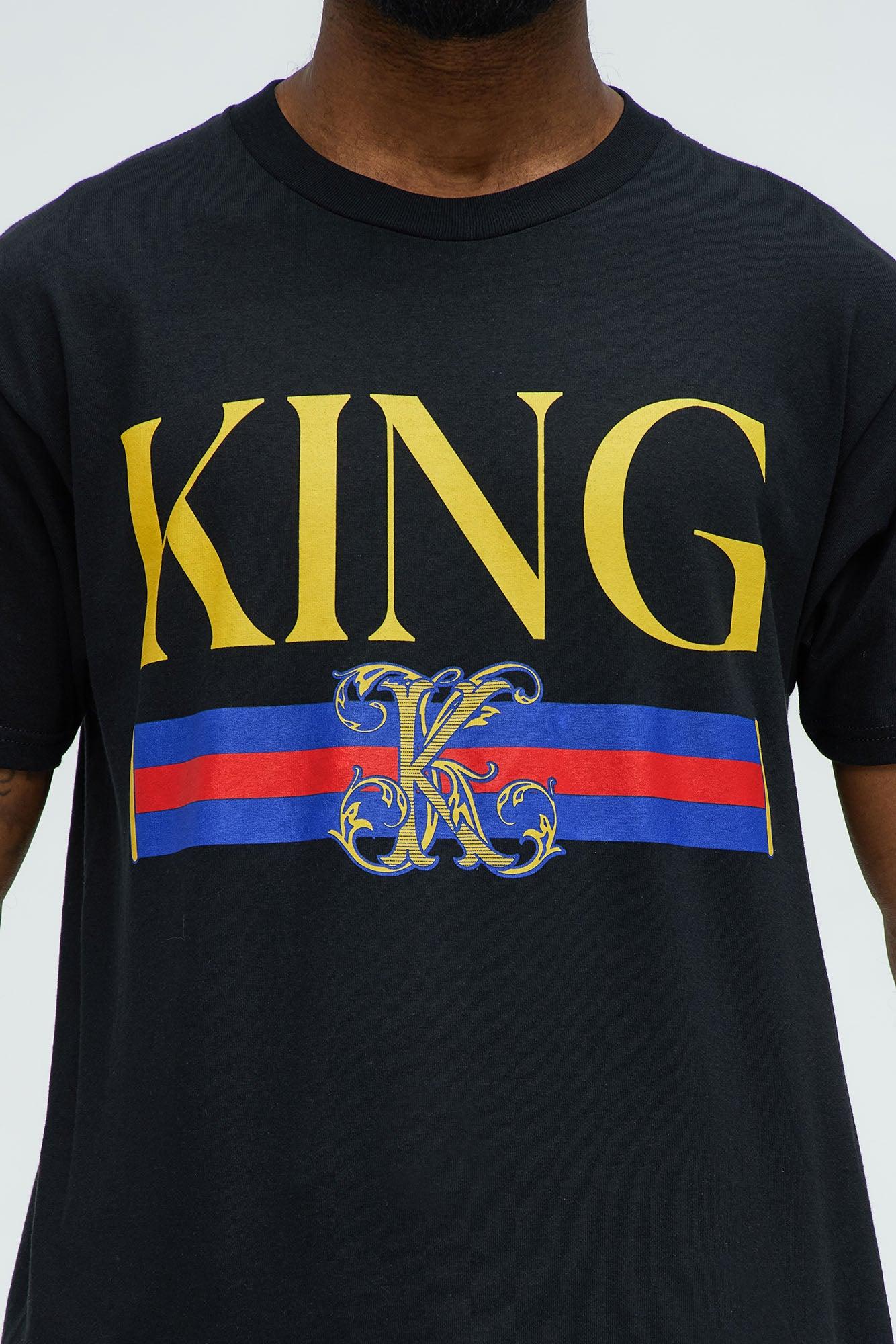 Lux King Short Sleeve Tee - Black Product Image