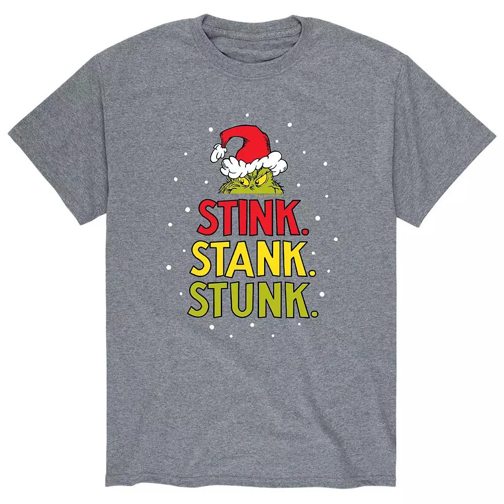 Men's Dr. Seuss The Grinch "Stink Stank Stunk" Tee,  Product Image