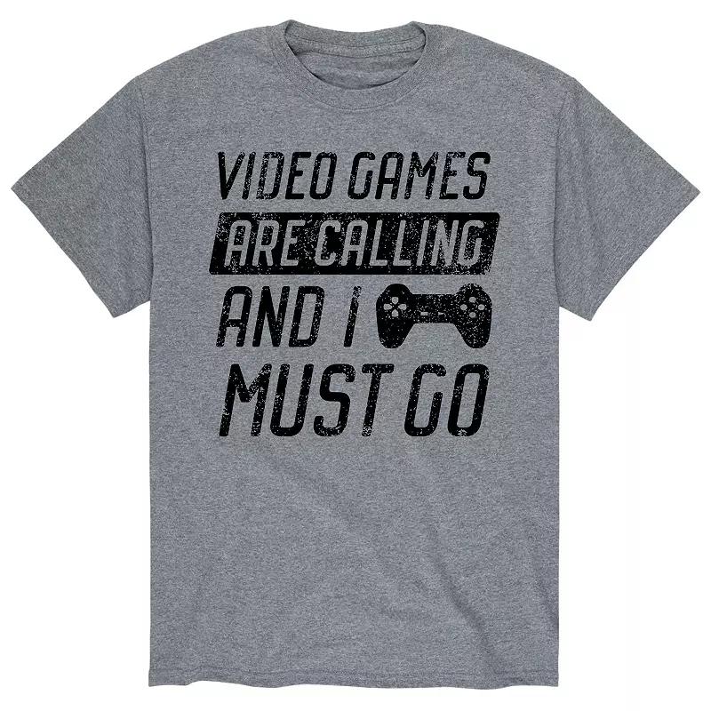 Men's Video Games Are Calling Tee,  Product Image