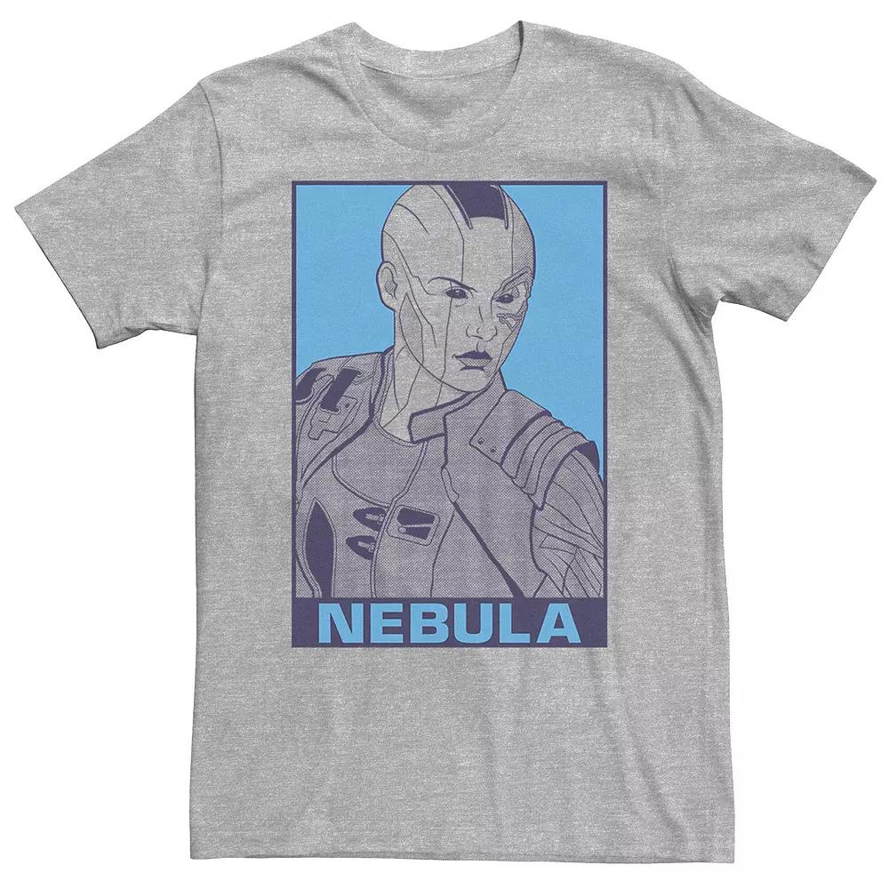 Big & Tall Marvel Avengers Endgame Nebula Pop Art Tee, Men's,  Product Image