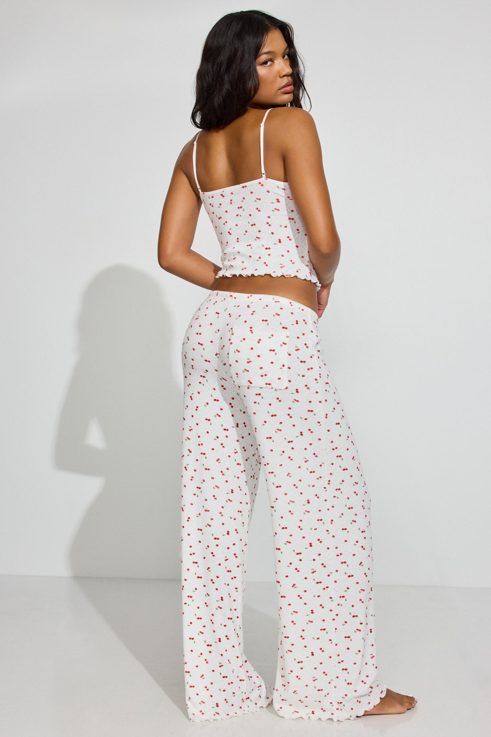 Pointelle Slouchy Pants Product Image