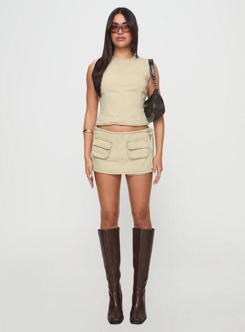 Countryside Skort Ecru Product Image