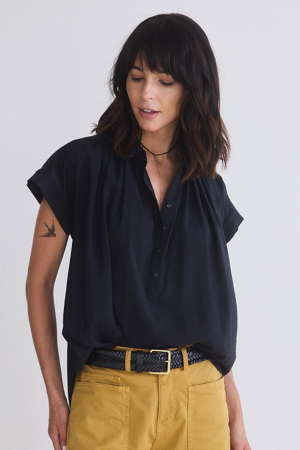 The Nonchalant Oversized Voile Blouse Product Image