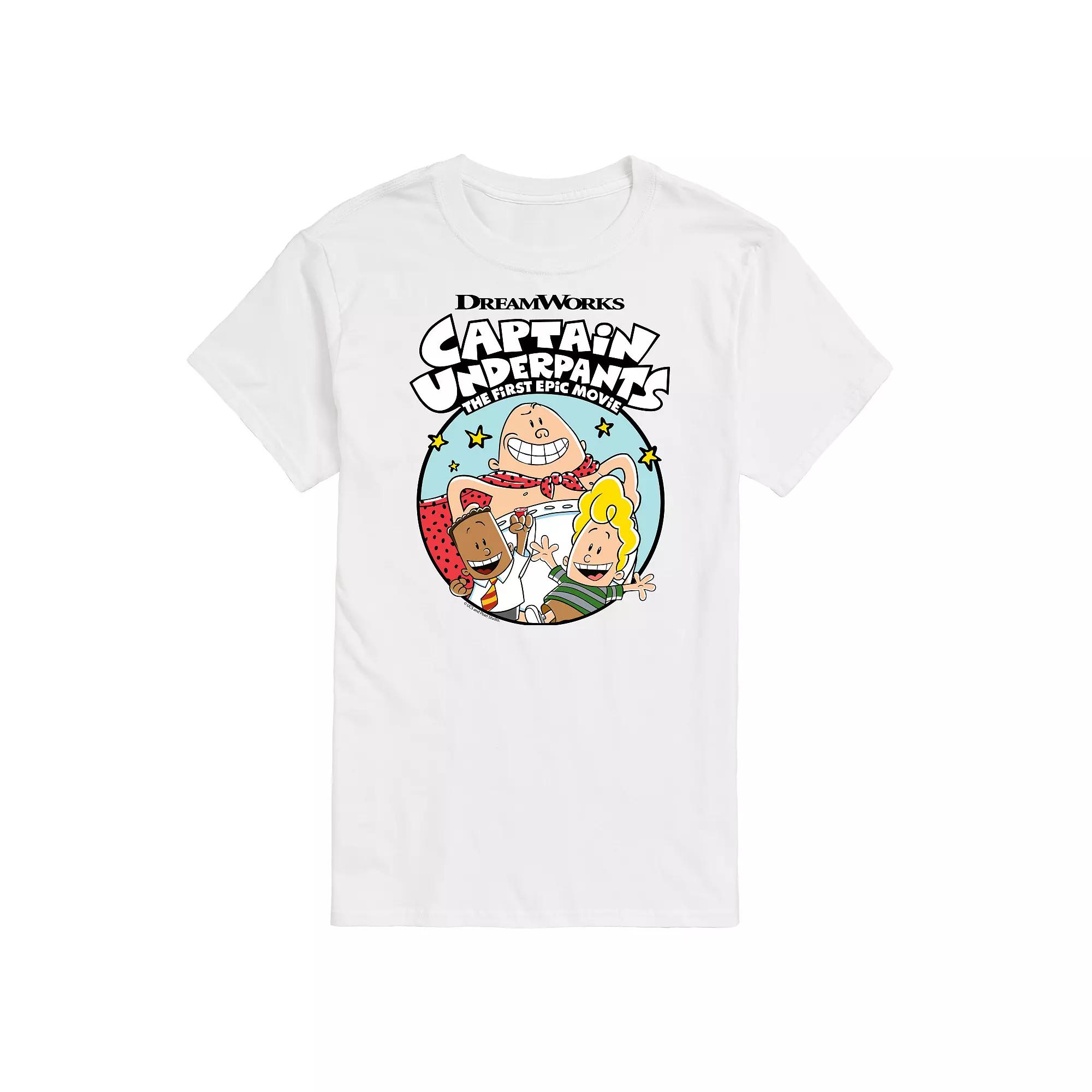 Big & Tall Captain Underpants George Harold Graphic Tee, Men's,  Product Image