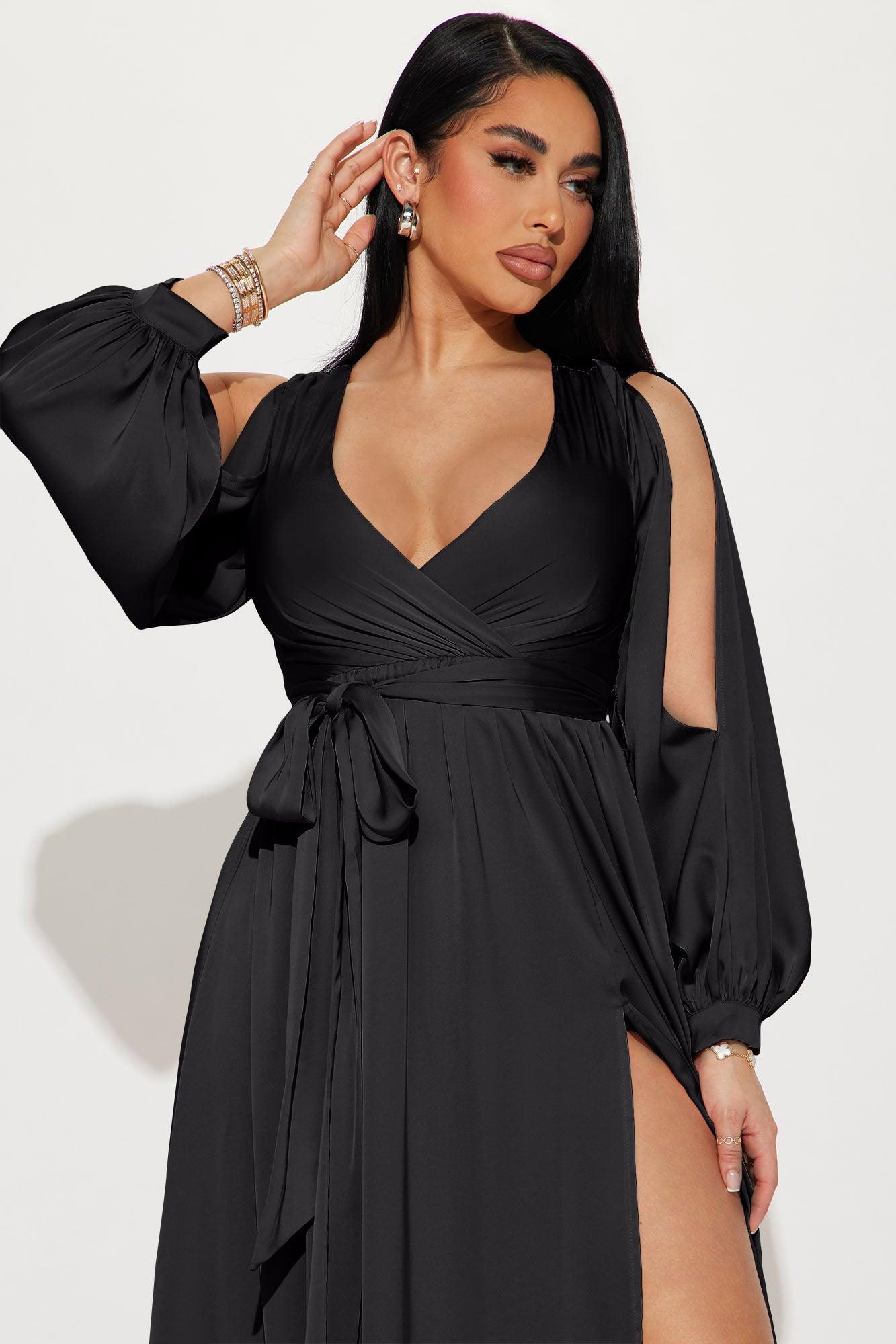 Belle Maxi Dress - Black Product Image