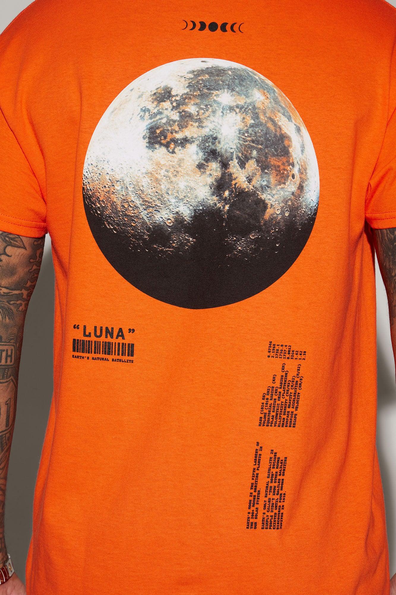 Luna Short Sleeve Tee - Orange Product Image