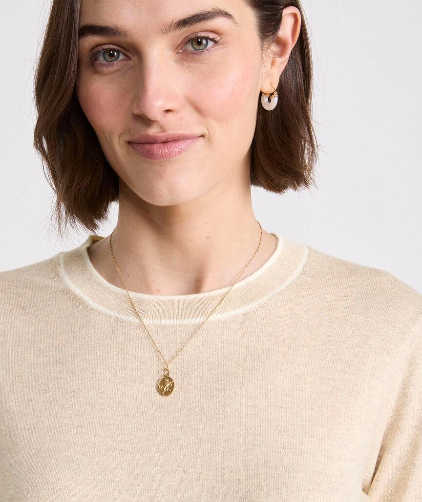 Cotton Cashmere Heritage Crewneck Sweater Product Image