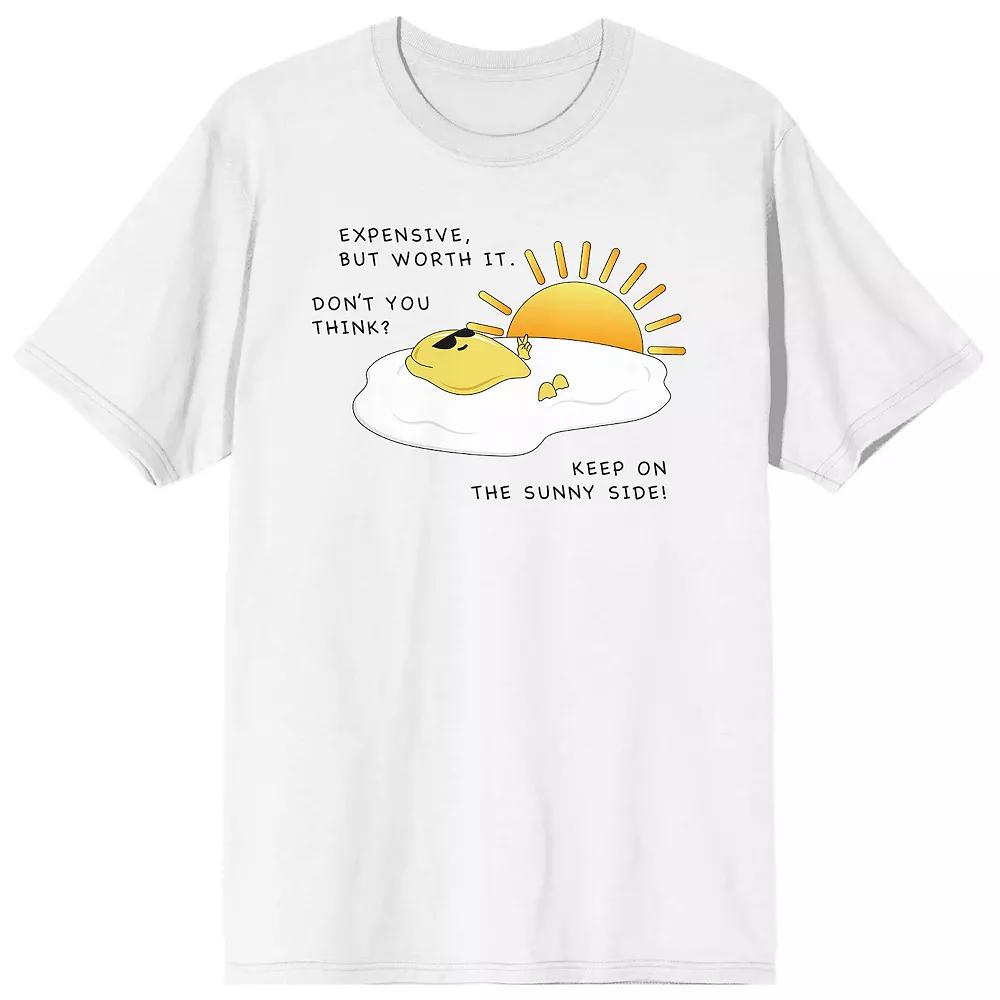 Men's Eggspensive Eggs Sunny Side Graphic Tee,  Product Image