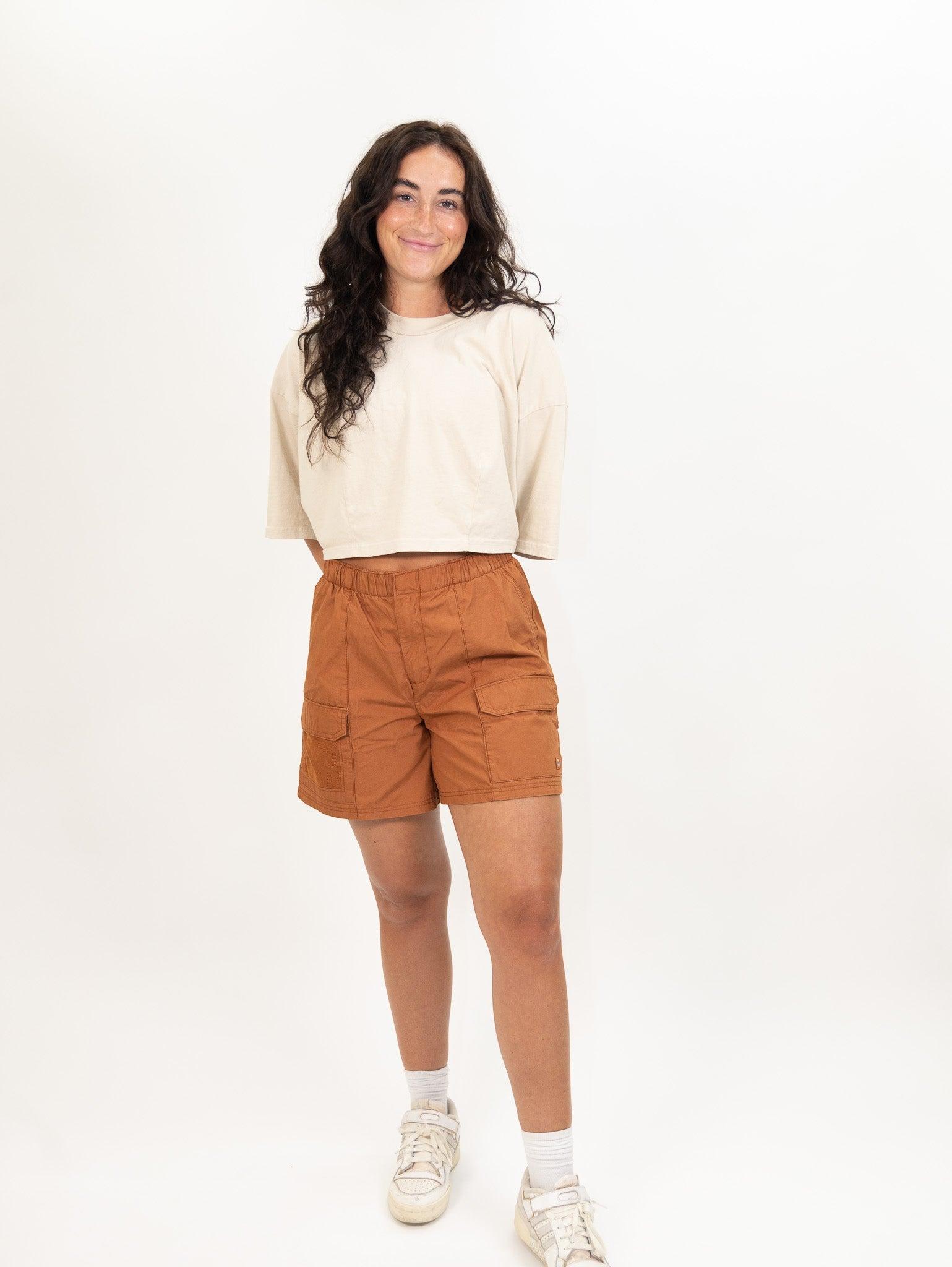 Dickies Women's Fisherville Short - Mocha Bisque Product Image