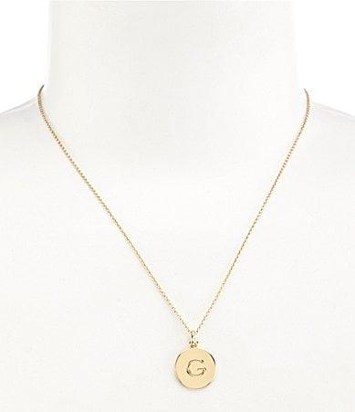 kate spade new york One in a Million Initial Pendant Necklace, 16.5 Product Image