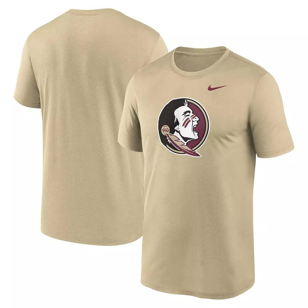 Men's Nike Gold Florida State Seminoles Primetime Legend Logo T-Shirt, Size: 2XL Product Image
