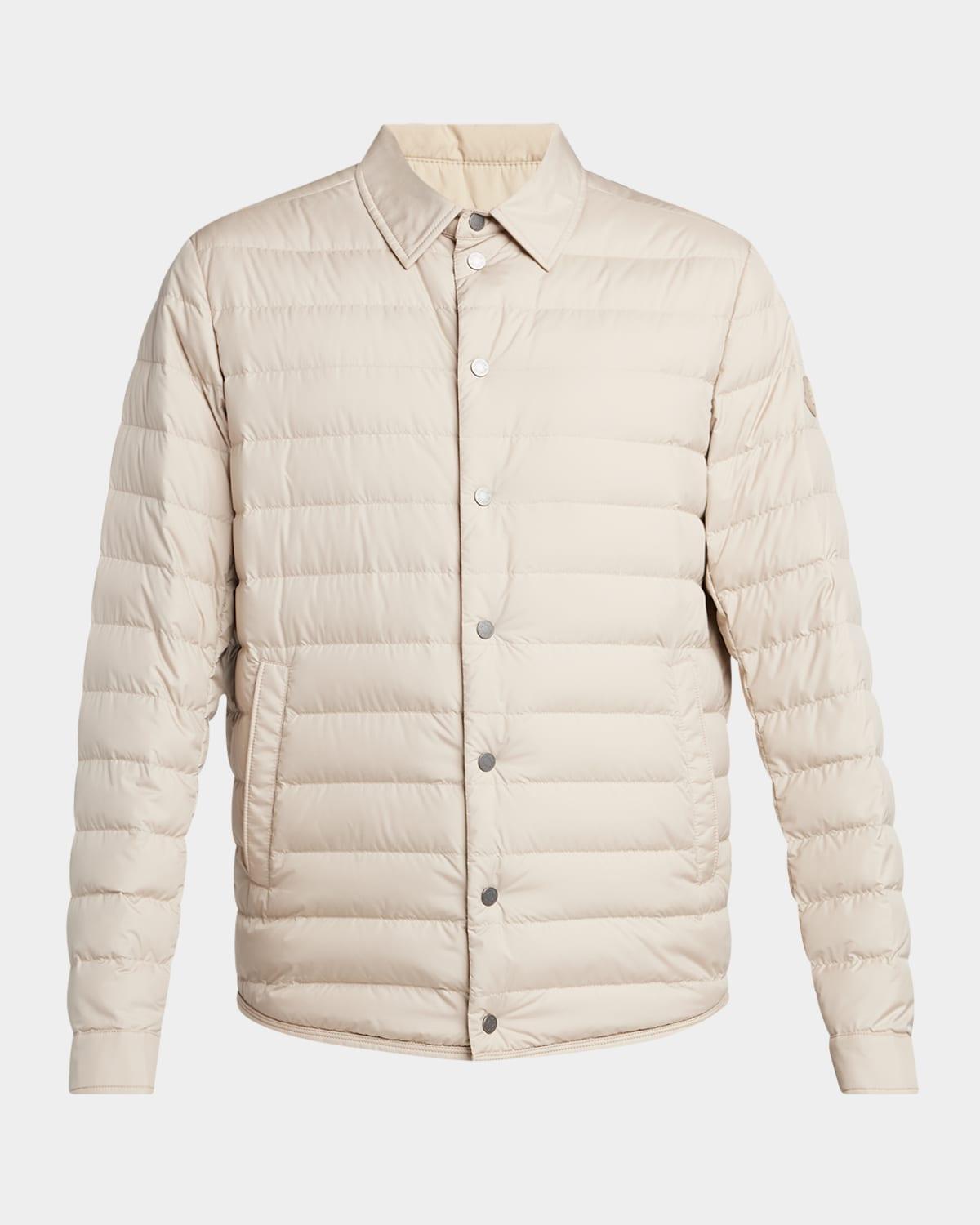Mens Bourdon Padded Shirt Jacket Product Image