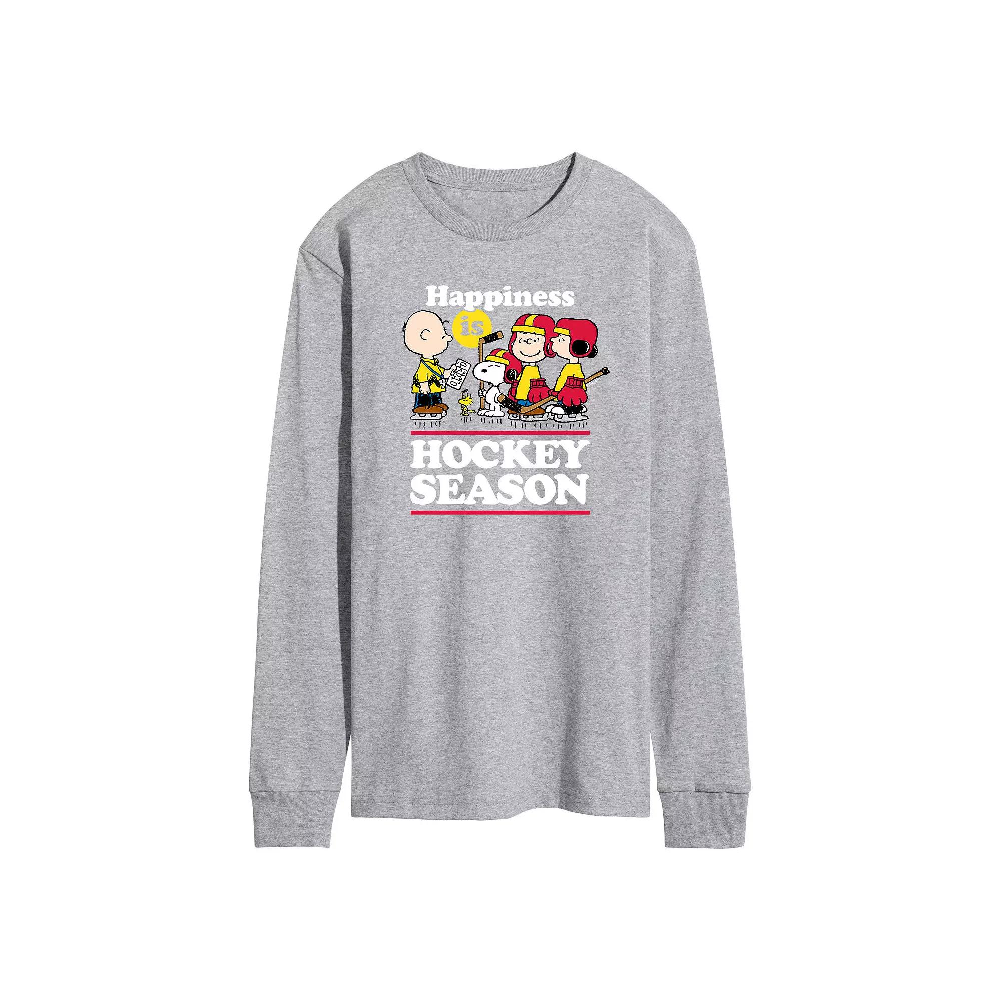 Men's Peanuts Hockey Tee,  Product Image