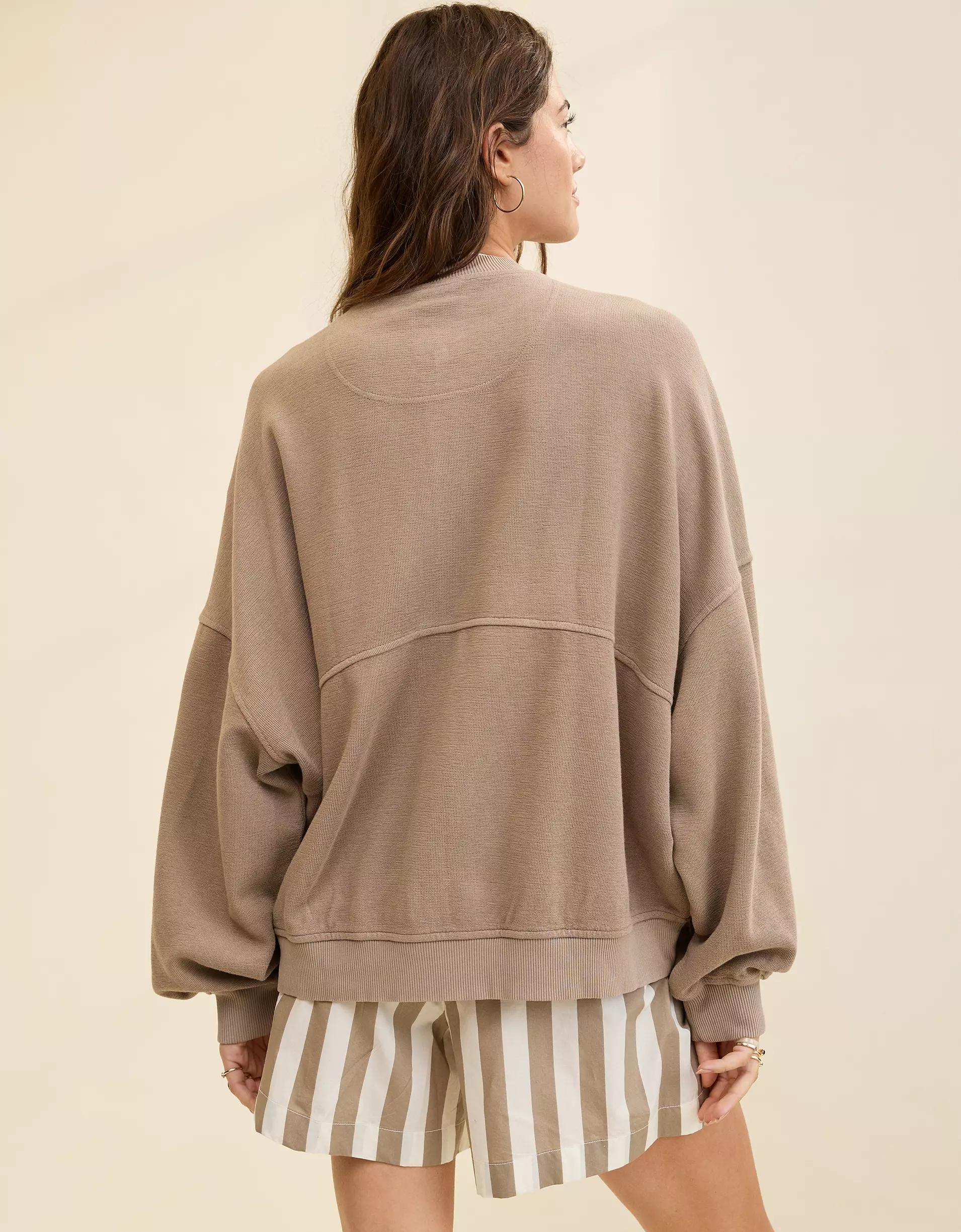 Aerie Full Zip Sweatshirt Women's Product Image