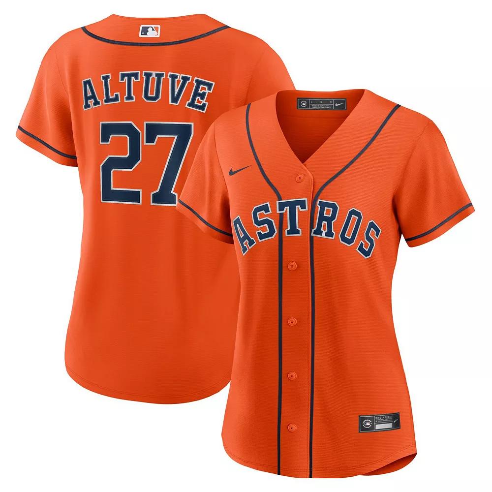 Womens Nike Jose Altuve Houston Astros Alternate Replica Player Jersey Product Image