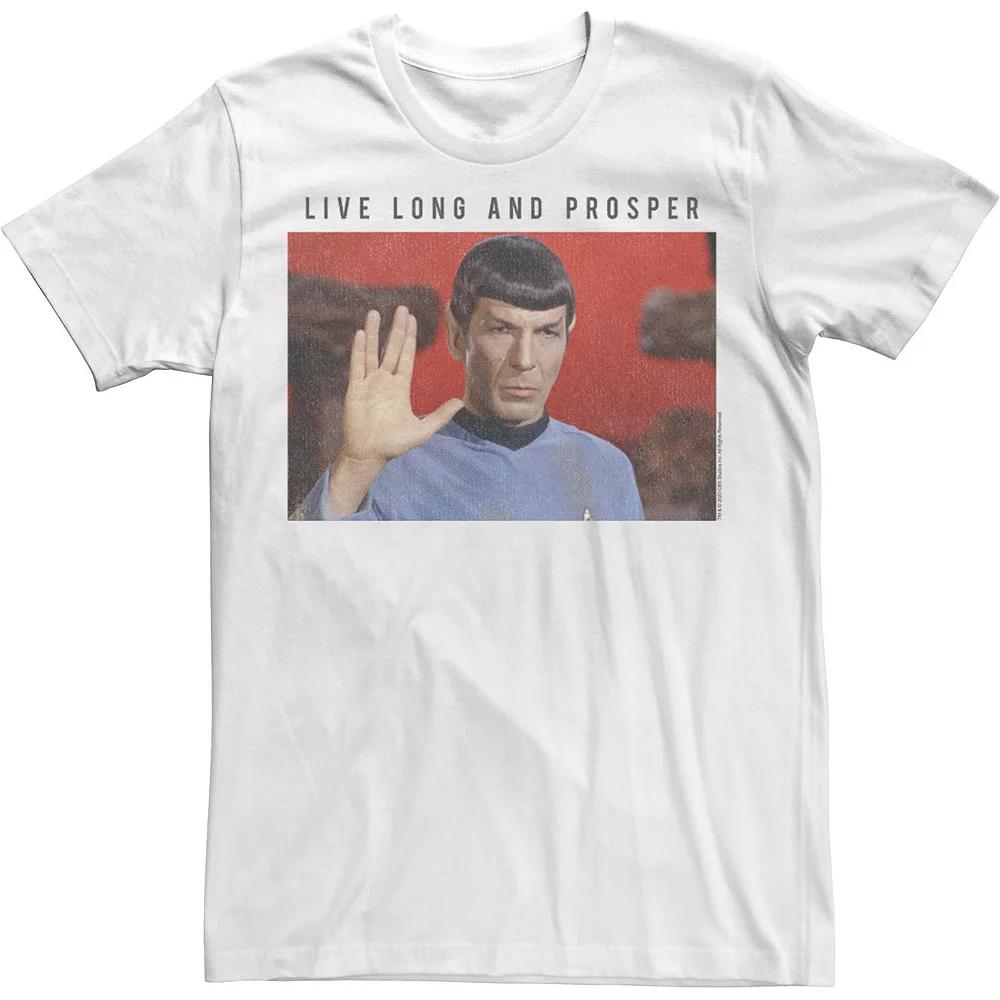 Men's Star Trek: The Original Series Spock Live Long And Prosper Tee,  Product Image