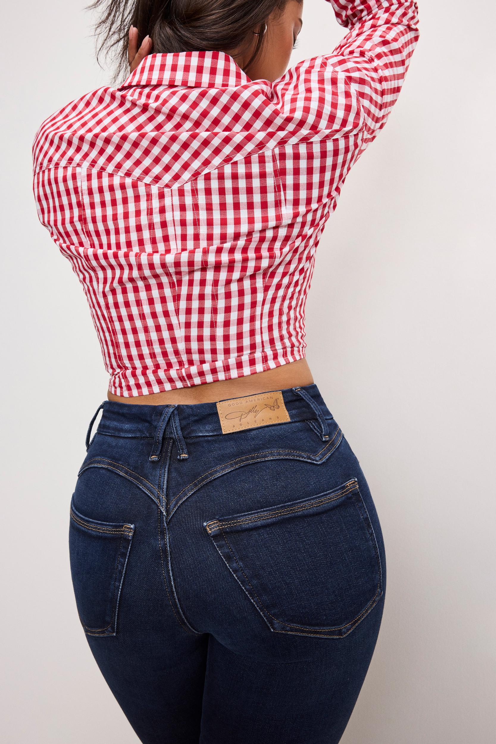 DOLLY JOLEANS FLARE JEANS | INDIGO1020 Product Image