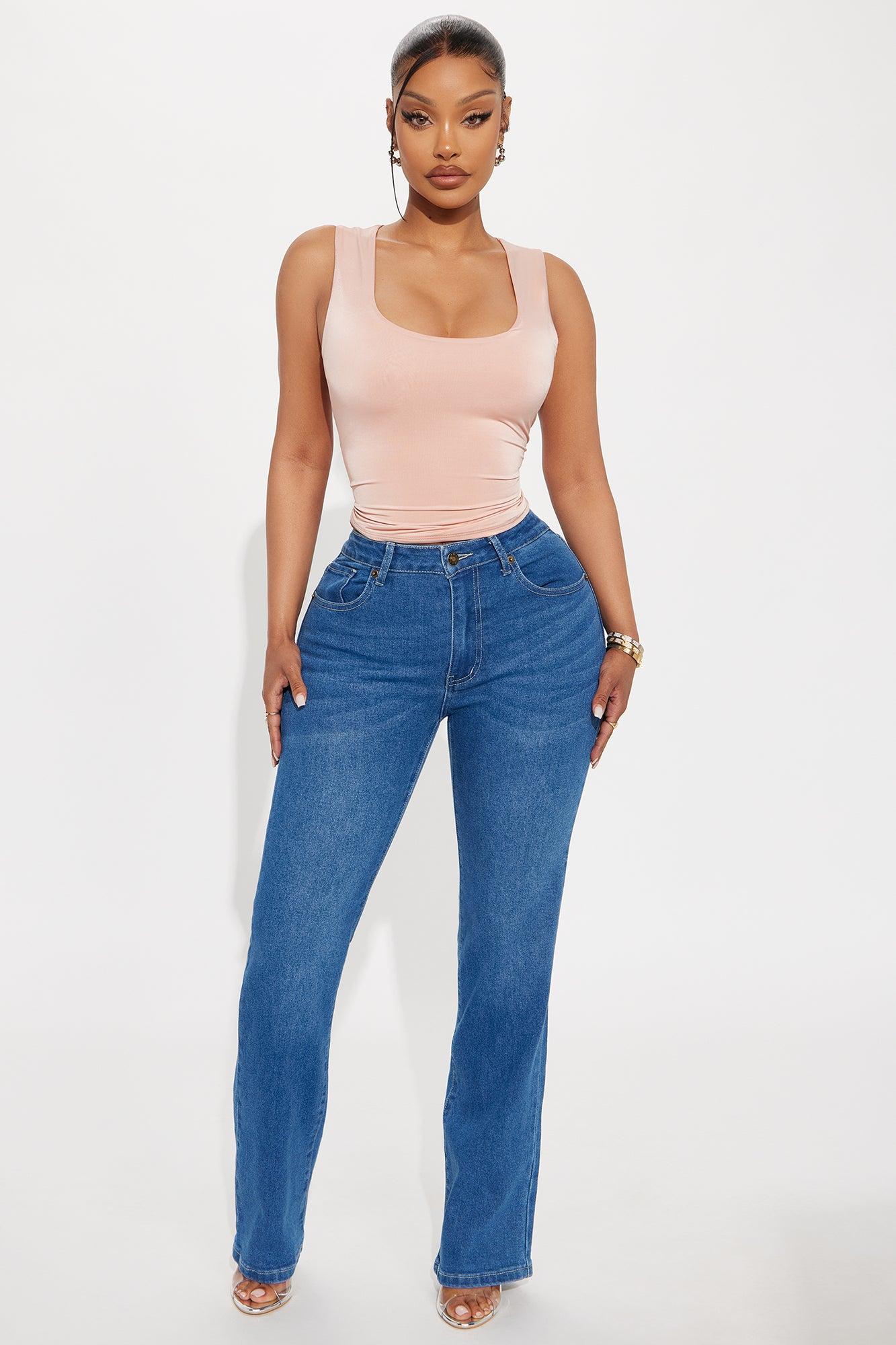 Venus Double Lined Tank Top - Blush Product Image