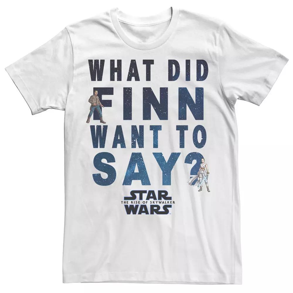 Men's Star Wars: The Rise Of Skywalker What Did Finn Want To Say Tee,  Product Image