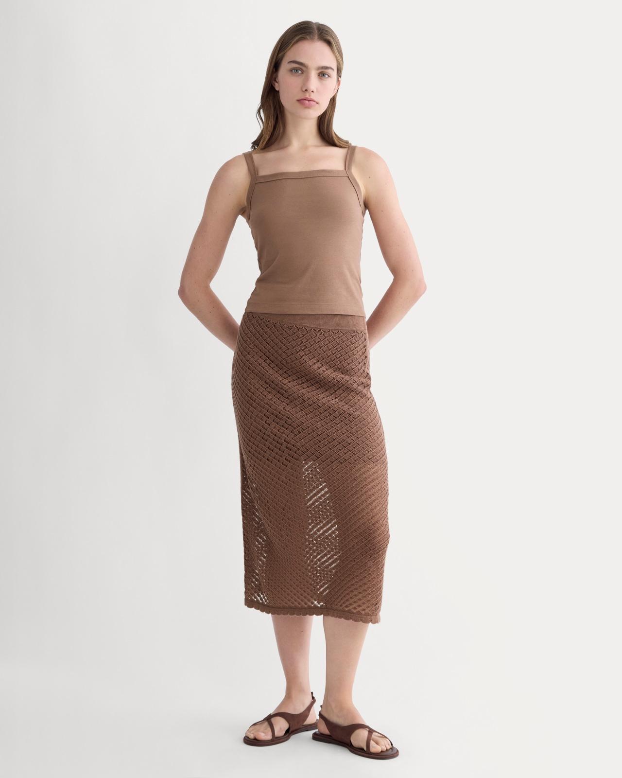 Womens Essential Square-Neck Tank by Everlane Product Image