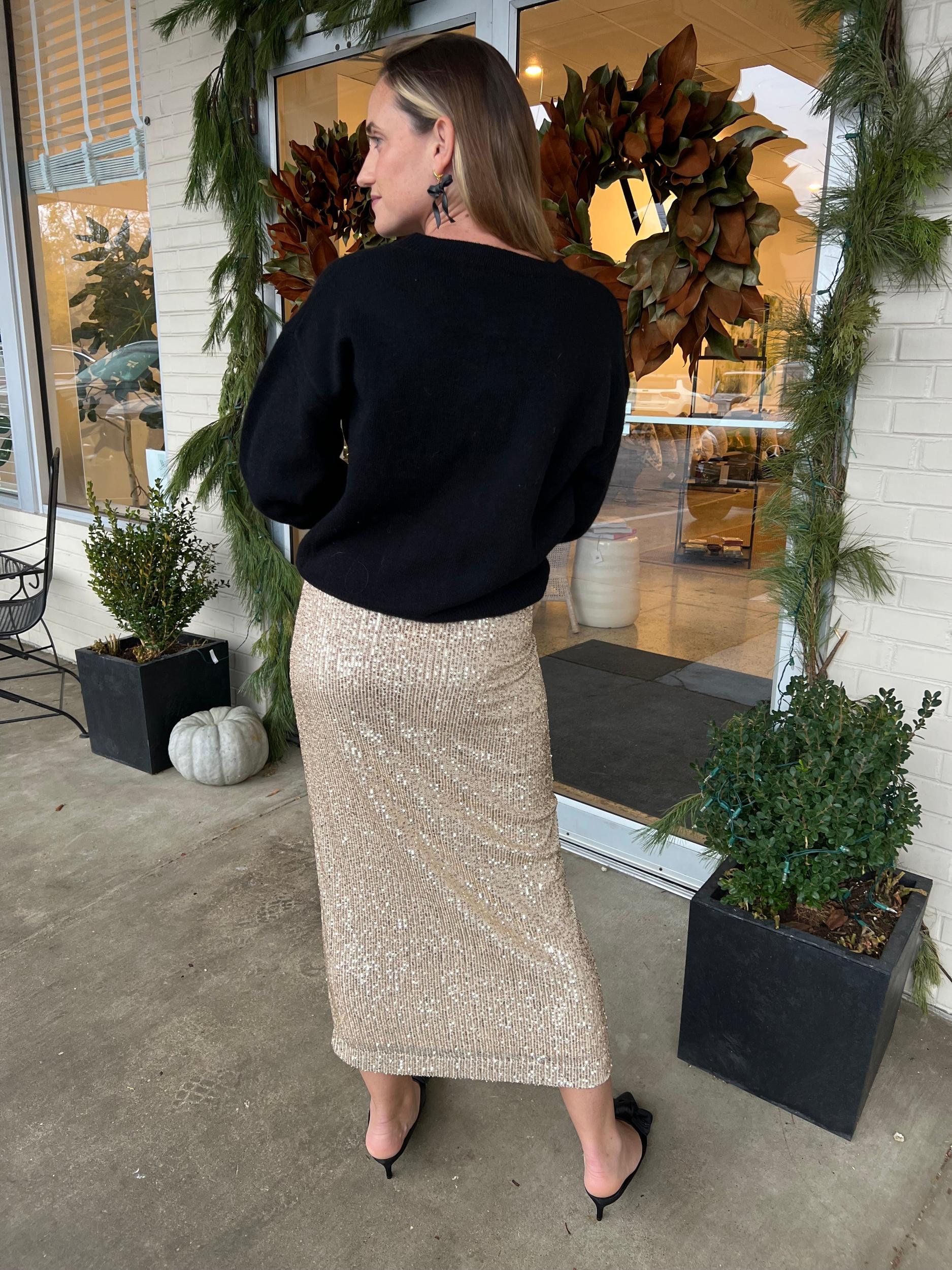 [Z Supply] Saturn Sequin Midi Skirt Product Image