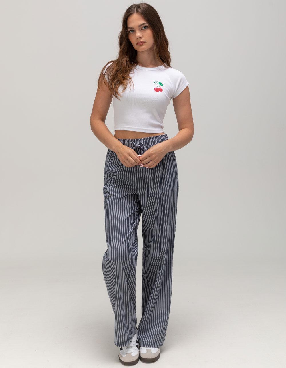 ROXY Cherries Womens Raglan Tee - WHITE Product Image