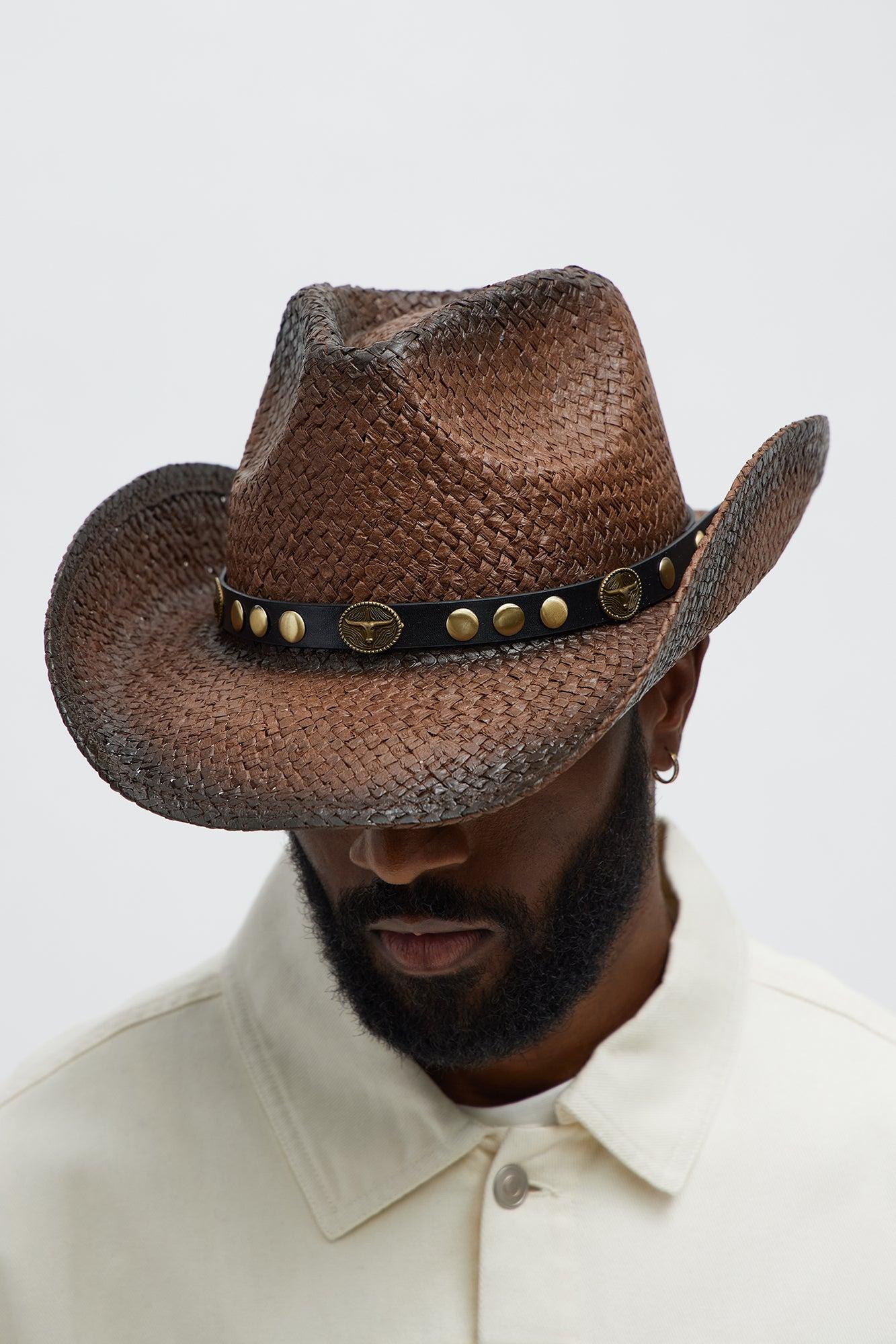 Desert Devil Cowboy Hat - Brown Male Product Image
