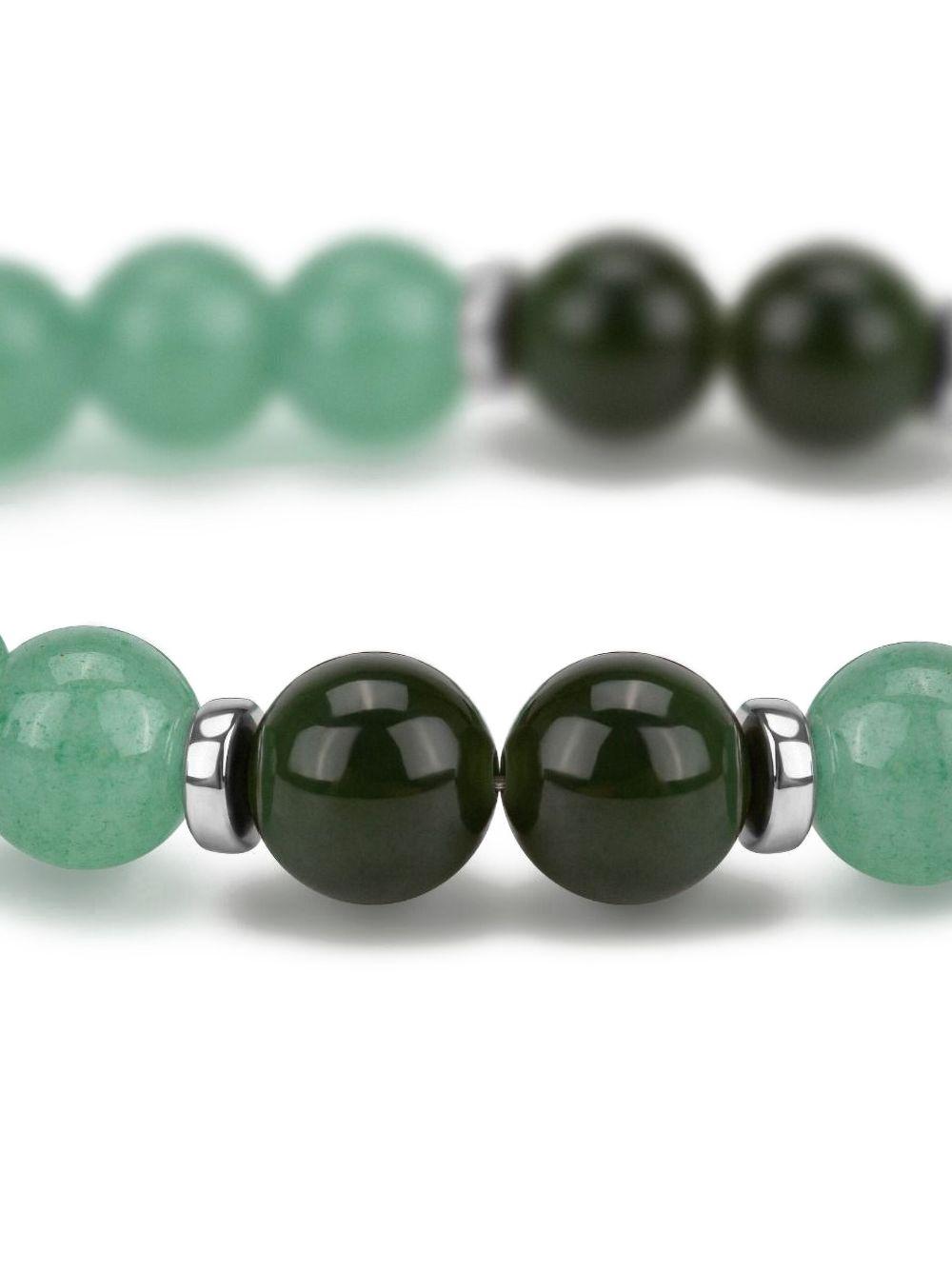 Tang of Wood jade beaded bracelet Product Image