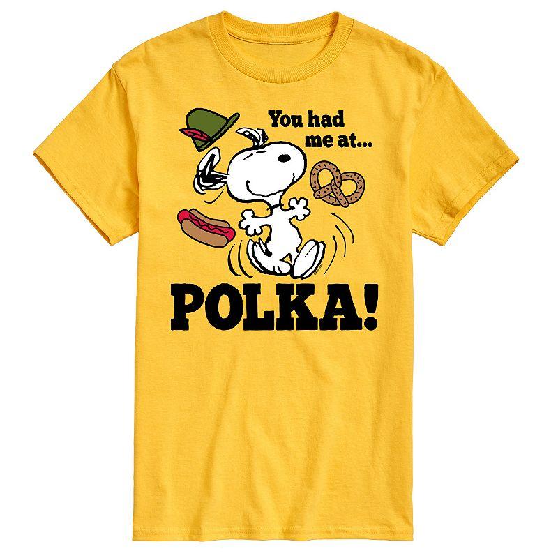Men's Peanuts You Had Me At Polka Graphic Tee,  Product Image