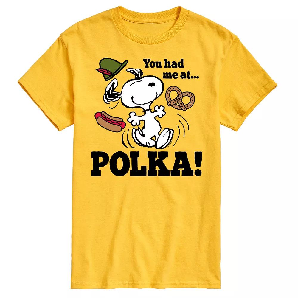 Men's Peanuts You Had Me At Polka Graphic Tee,  Product Image