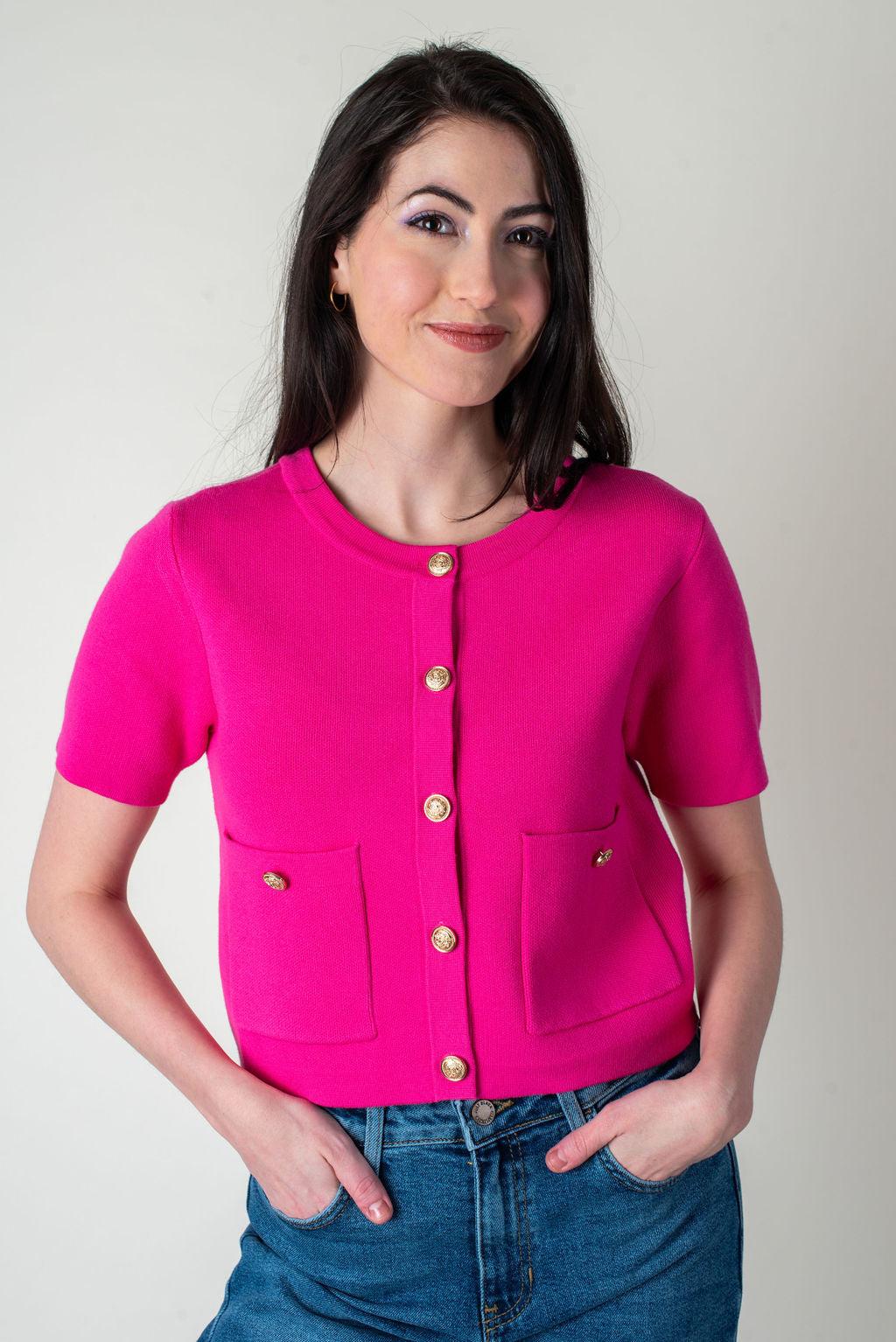 Heartbreaker Knit Short Sleeve Top Product Image