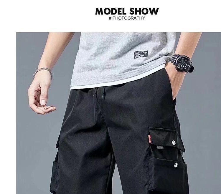 Wide Leg Cargo Shorts Product Image
