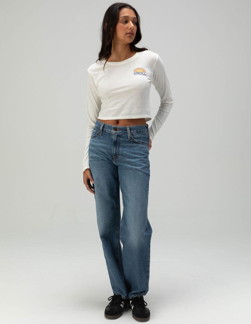 O'NEILL Coast To Coast Womens Long Sleeve Tee - WHITE Product Image