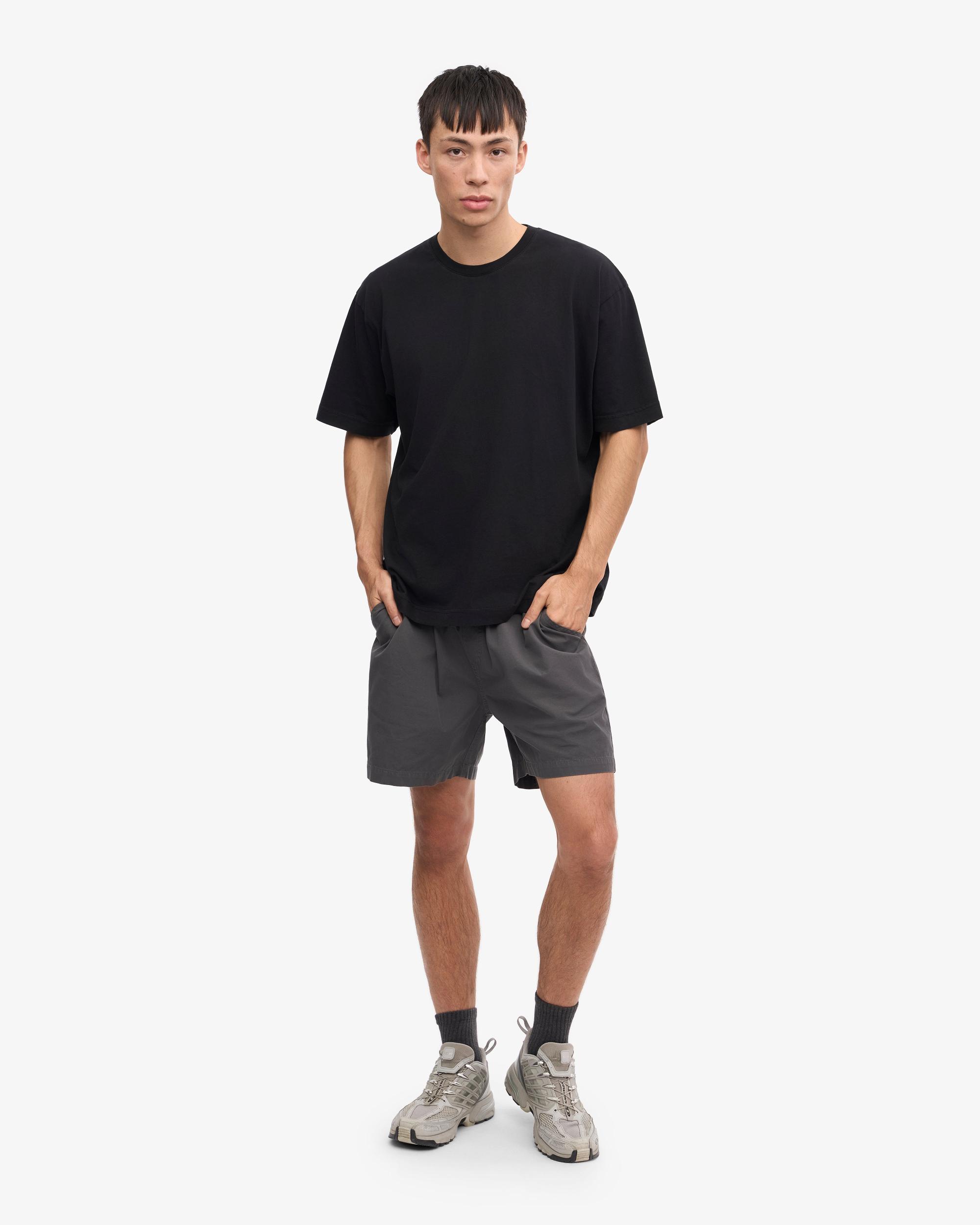 Oversized Organic T-Shirt - Deep Black Product Image