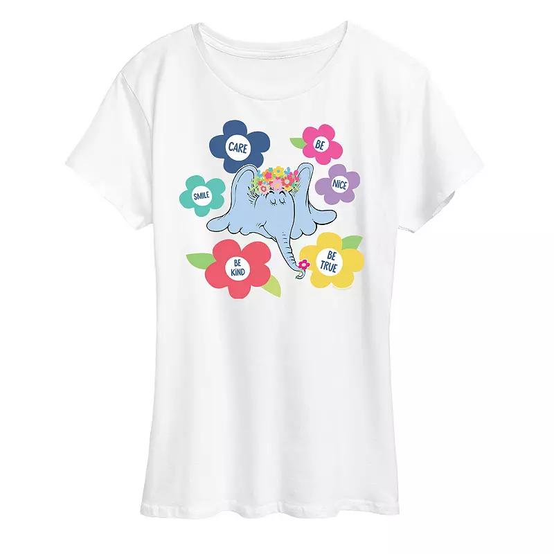 Women's Dr. Seuss Horton Kindness Graphic Tee, Girl's,  Product Image