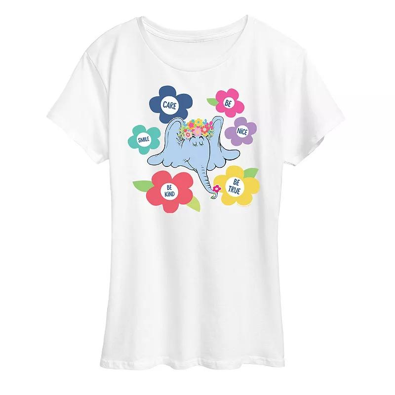Women's Dr. Seuss Horton Kindness Graphic Tee, Girl's,  Product Image