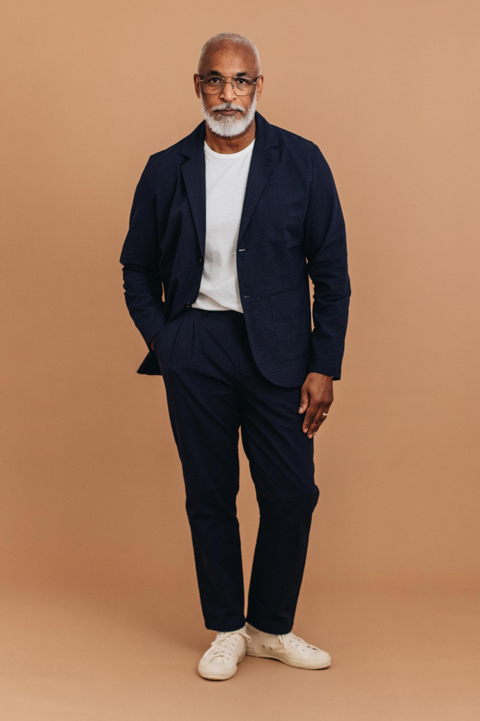 Merida Seersucker Casual Blazer Product Image