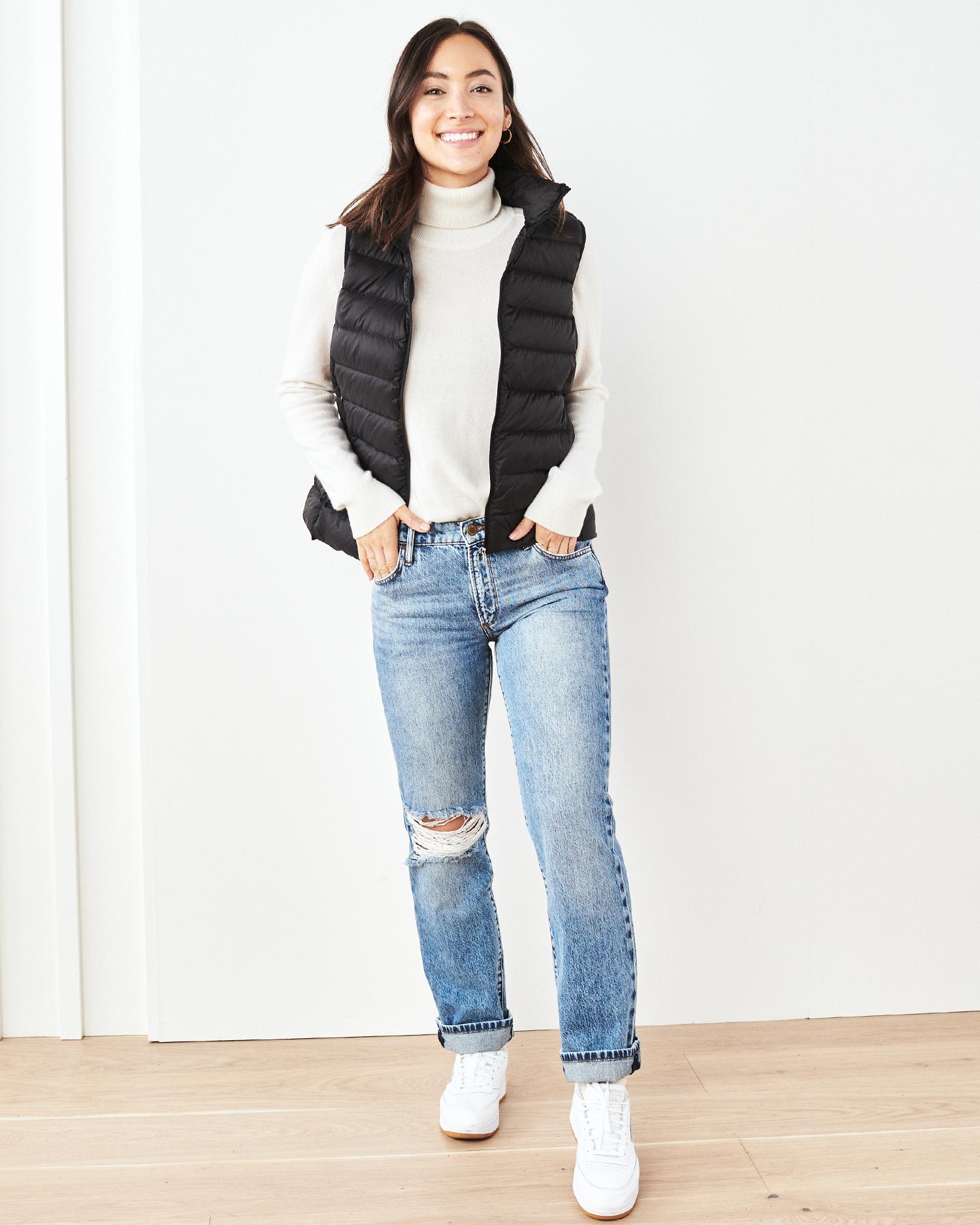 Quince | Women's Down Puffer Vest | Women's Lightweight Puffer Vest, Nylon Product Image