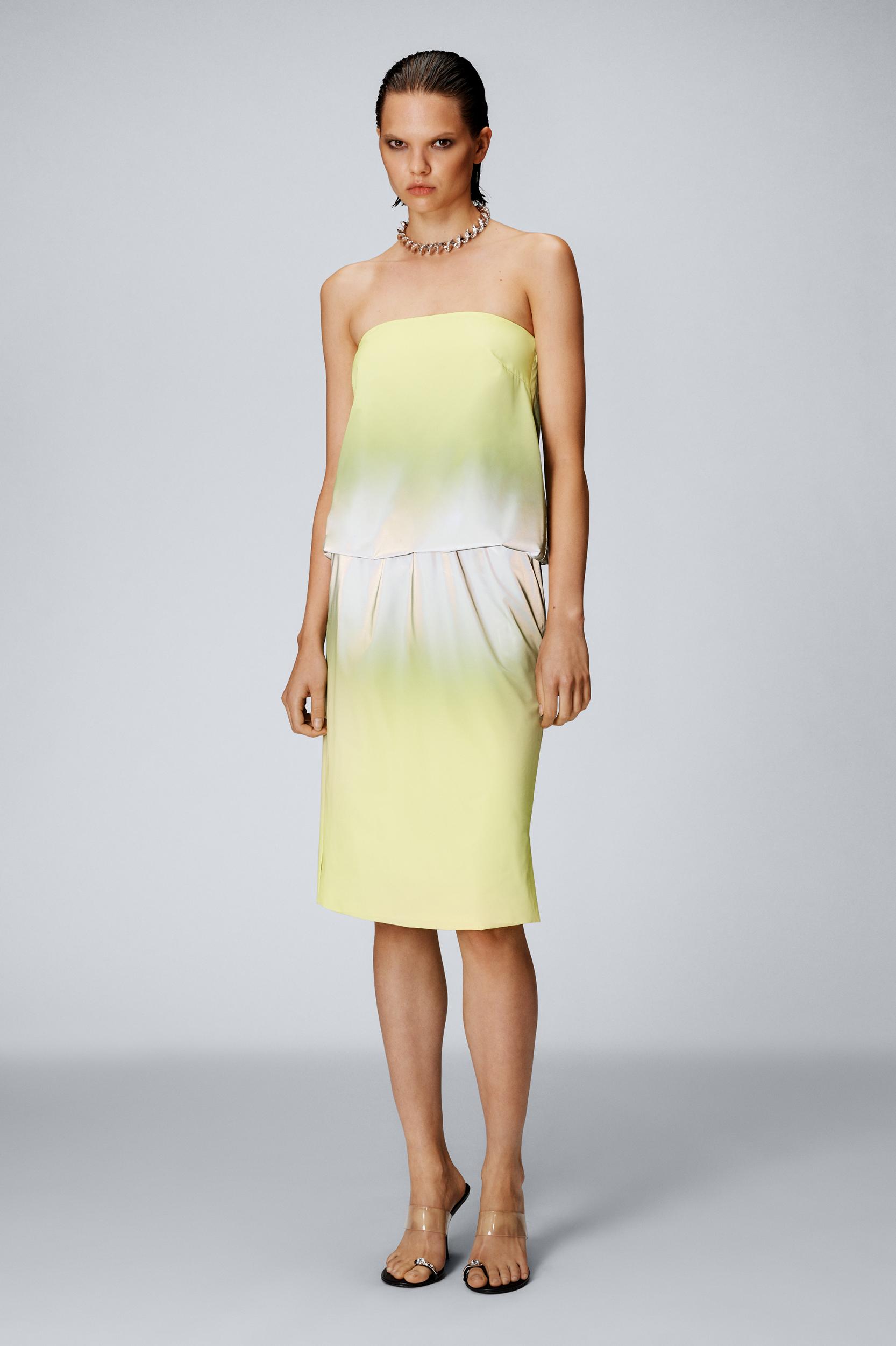 Reflective Strapless Bubble  Top  Product Image