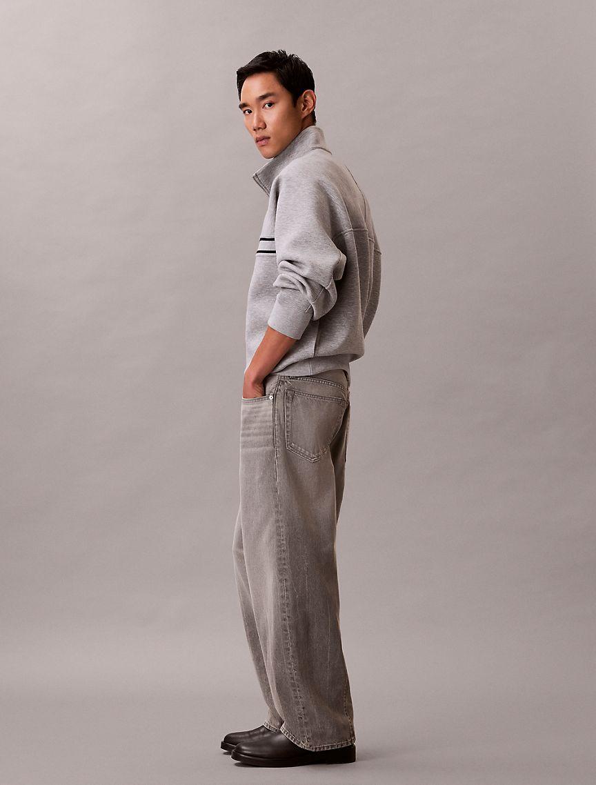 Spacer Relaxed Quarter Zip Sweatshirt Product Image