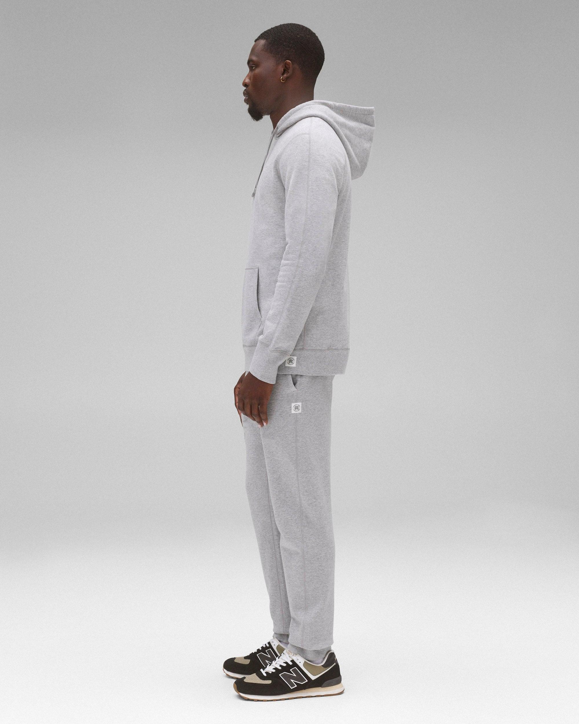 Midweight Terry Slim Hoodie Male Product Image