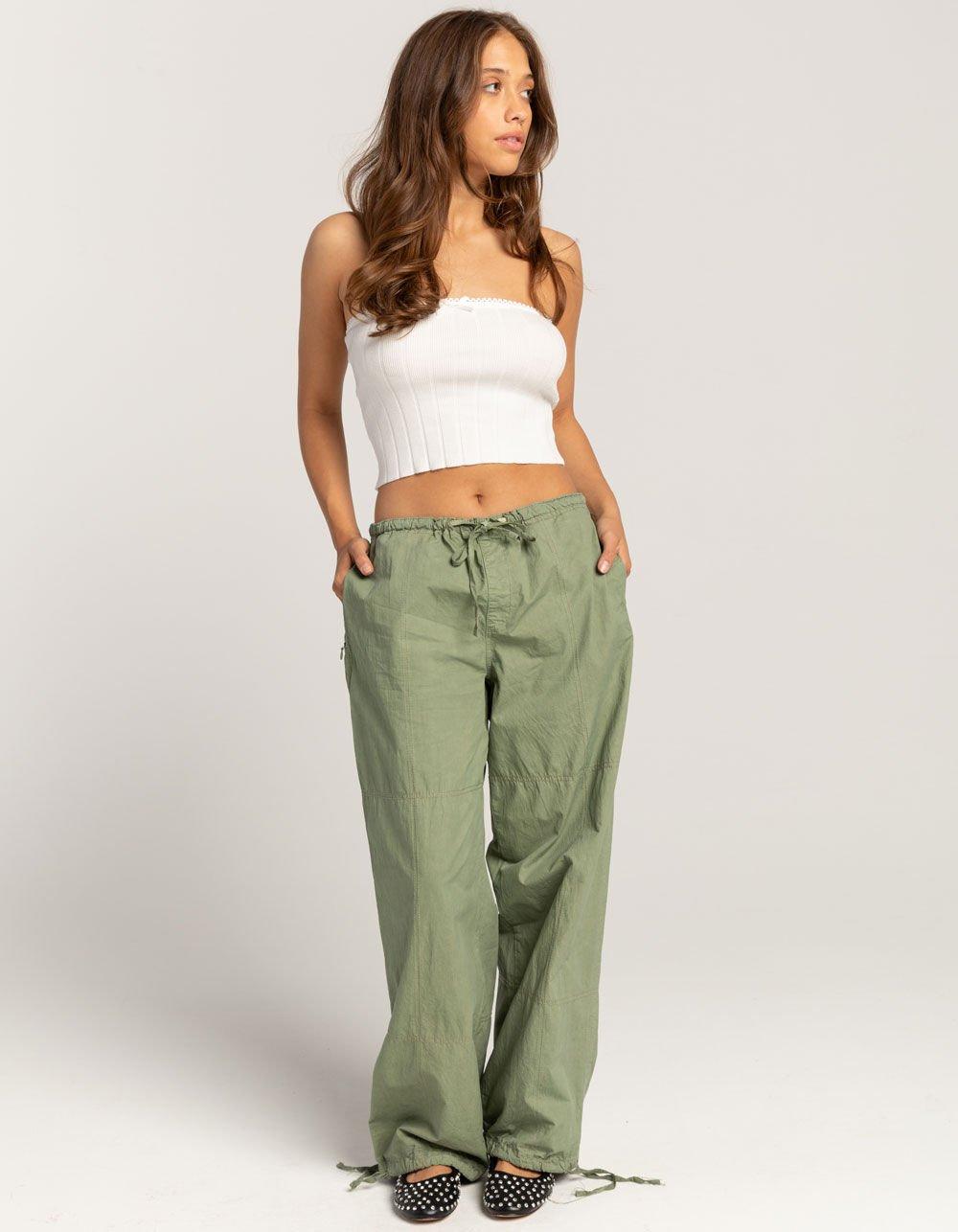 FULL TILT Ribbed Ribbon Womens Tube Top - WHITE Product Image