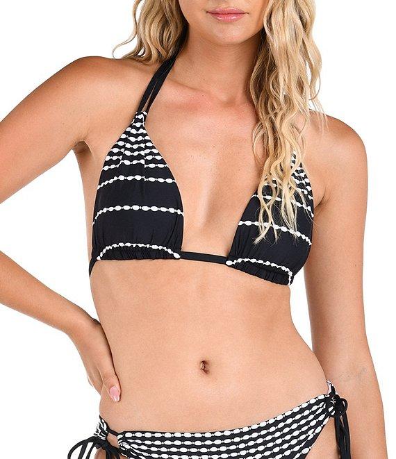 La Blanca City Lights Linear Printed Adjustable Loop Hipster Swim Bottom Product Image