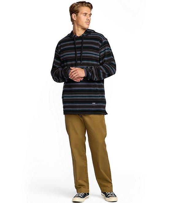 Billabong Flecker Diego Striped Long Sleeve Fleece Hoodie Product Image