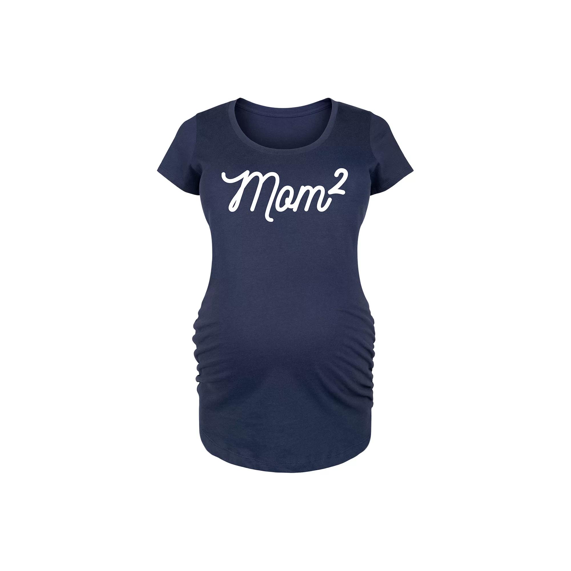 Maternity Mom to the 2nd Power Graphic Tee, Women's,  Product Image