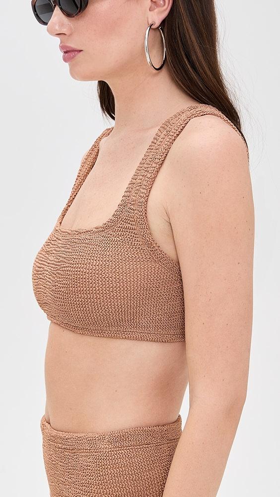 Hunza G Xandra Bikini Top | Shopbop Product Image