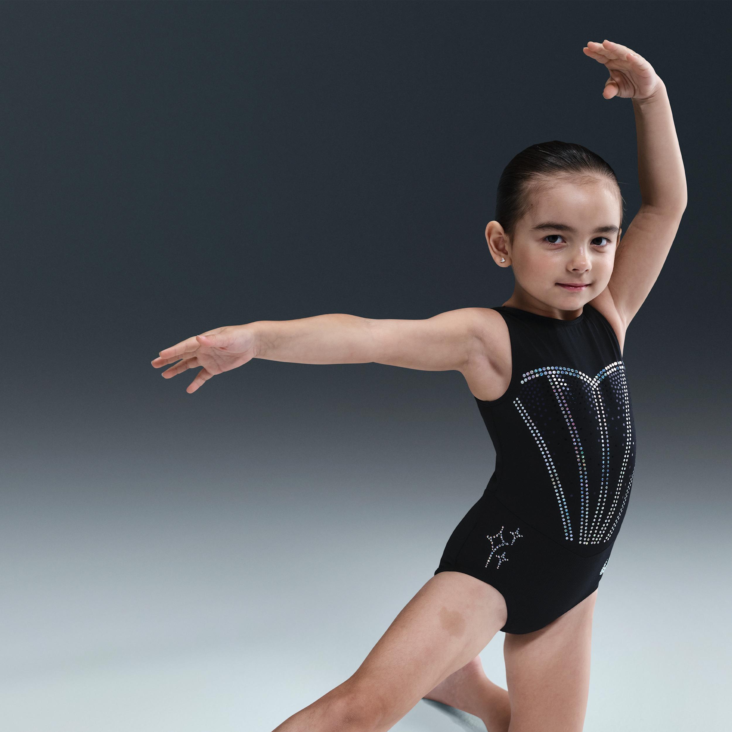 Nike Womens Gymnastics Skye Blakely 2025 U.S. Championships Midnight Replica Leotard | NKY047-016 Product Image